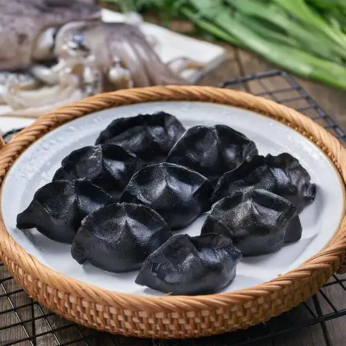 水饺墨鱼汉唐海鲜鲜鱼速冻手工儿童早餐4份水饺