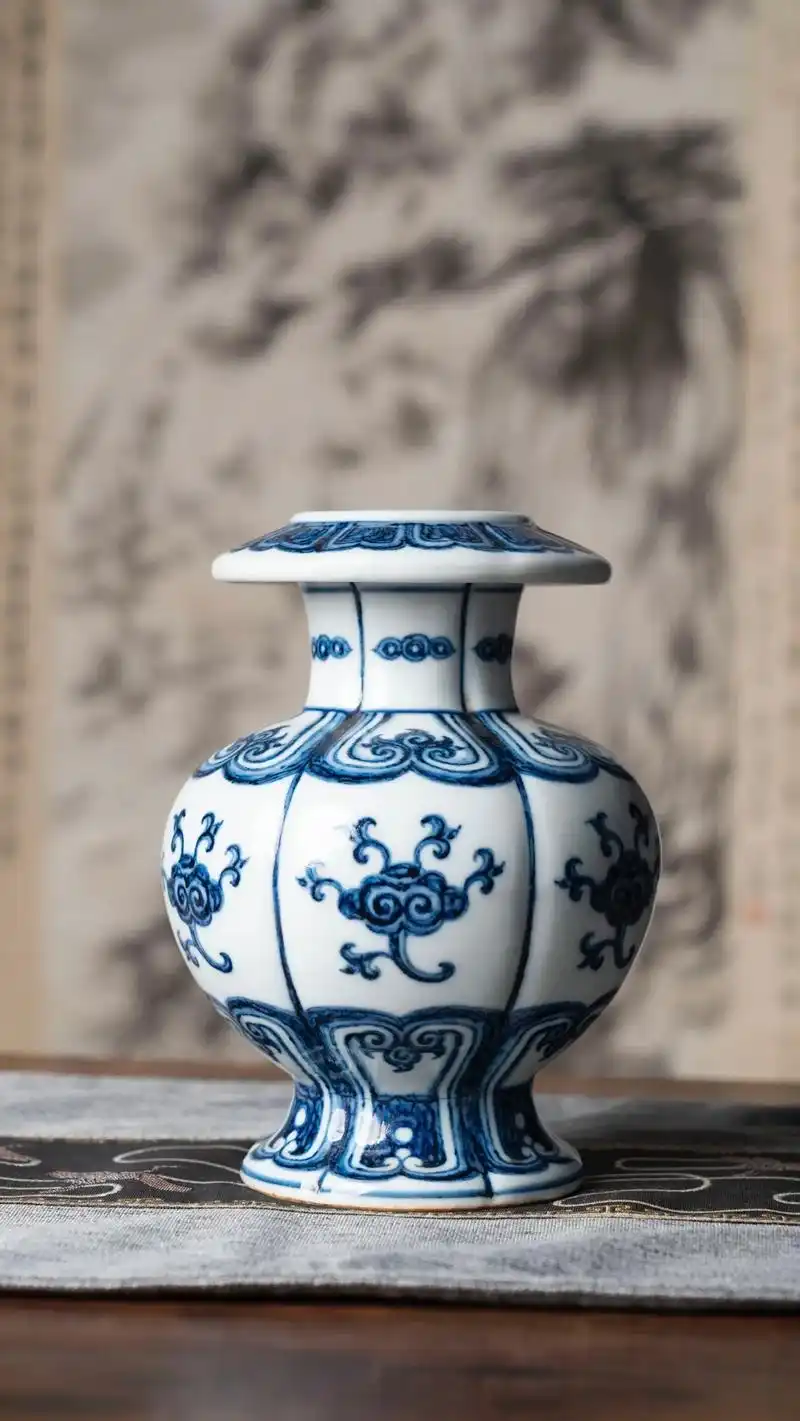 宣德青花石榴樽是明代宣德年间的一种瓷器.宣德 - 抖音