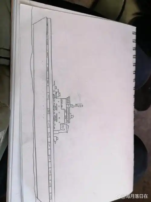 航空母舰(自创)(小学生的画)