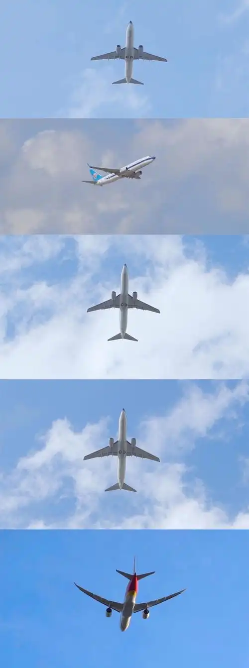 飞机飞过头顶,飞机天空中飞过_1920x1080_高清视频素材下载(编号