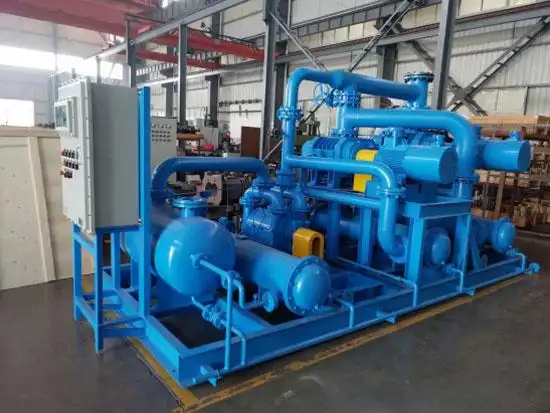 jzjqdp型气冷罗茨螺杆真空机组