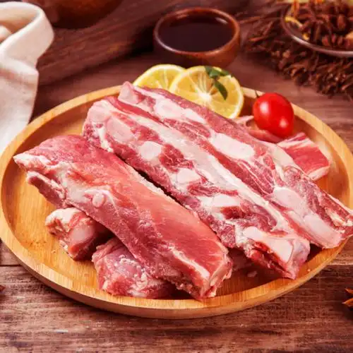 熊氏牧场猪软骨1kg加拿大进口猪脆骨生鲜猪软排猪脆骨烧烤猪脆骨零食