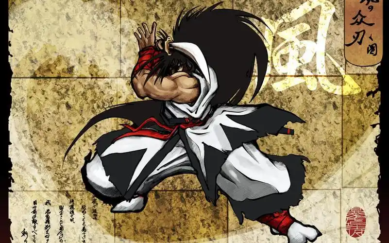 侍魂斩红郎无双剑 霸王丸无限连十割演示一下_哔哩哔哩_bilibili