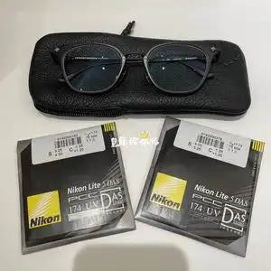 日本代购 nikon 尼康 超薄双面非球面镜片 日本制