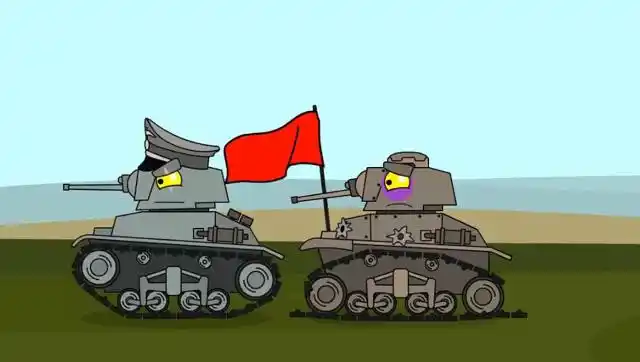坦克世界军事动漫:一个坦克小动画,让你读懂整个二战历史!