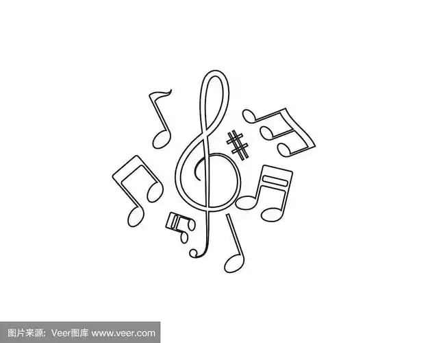 音乐音符向量图像
