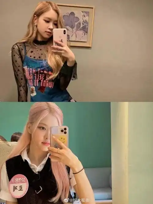 朴彩英晒对镜自拍