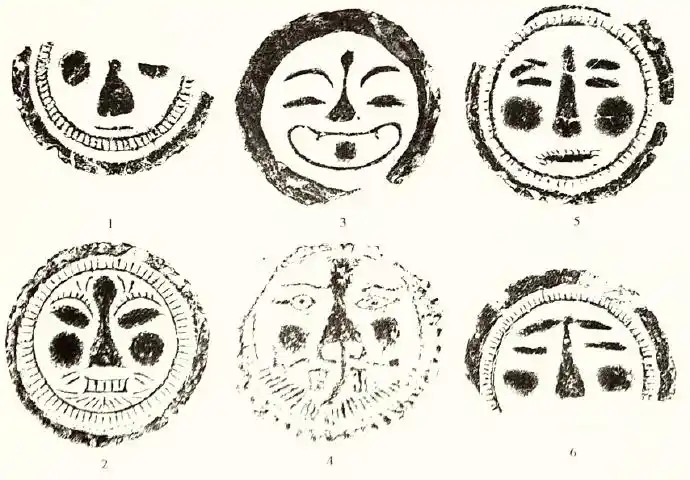 每天一点点# 瓦当·人面纹瓦当目前所知,.