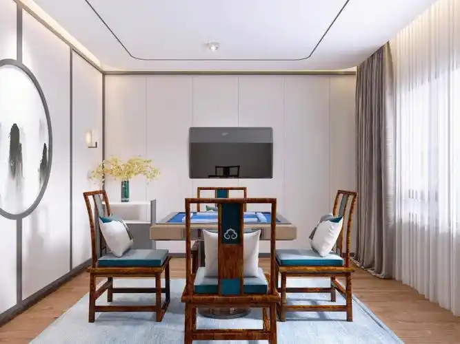 茶楼棋牌室设计完成