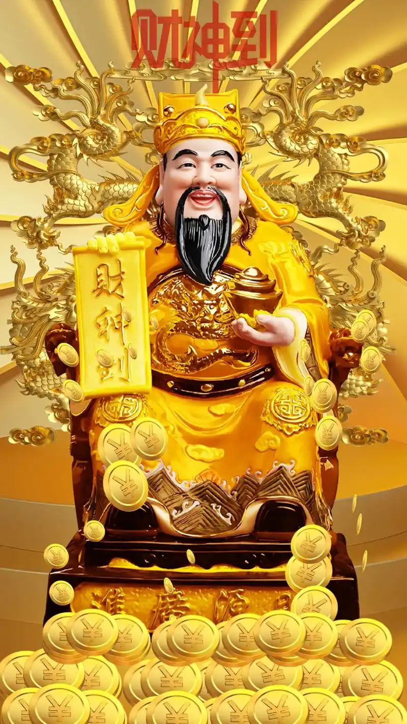 抖音图文来了 #财神驾到 #原创作品 #创作灵感 #创作者 - 抖音