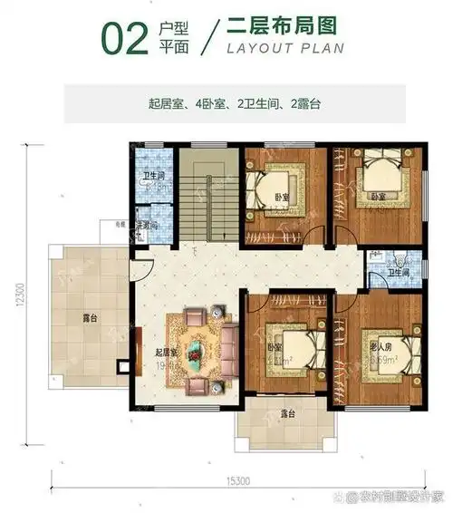 农村建房子,各种各样尺寸的宅基地都有,怎么设计出好看布局合适的房子