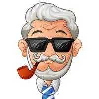 老头抽烟头像图片漫画_微信头像图片大全