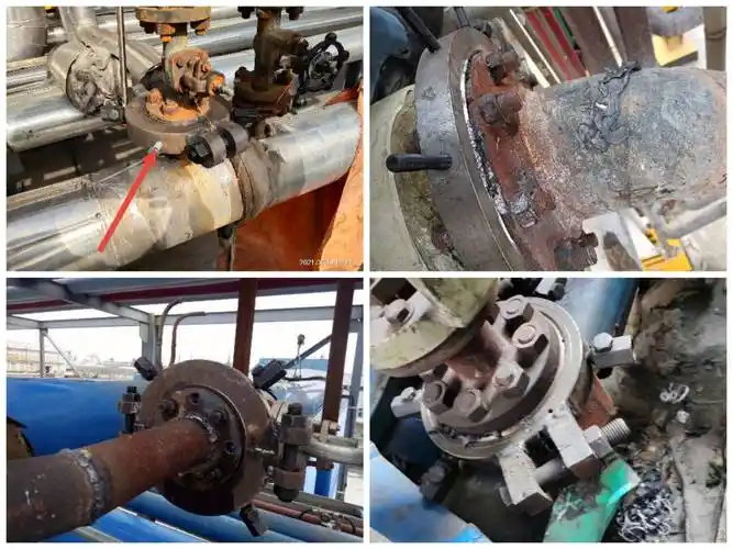 高压注浆堵漏法,它是利用高压注浆机产生的压力,将混合液送到缝隙部位