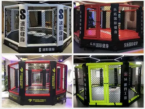 八角笼mma搏击比赛训练 六角铁笼圆笼格斗搏击拳击散打擂台拳击台