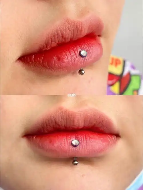 解锁唇钉新位置