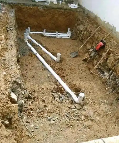 【庭院养鱼】22吨的锦鲤鱼池建造过程,带图纸