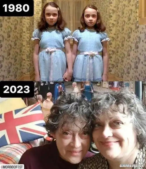 还记得《闪灵》里的幽灵双胞胎吗?她们现在53岁了|游民星空