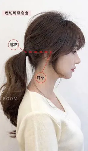 发型师传授不老气「韩系马尾绑法」,关键马尾高度让你稚嫩,不飘婶味!