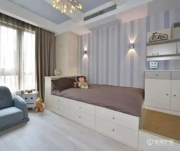 小儿童房装修注意事项七平方儿童房装修效果图