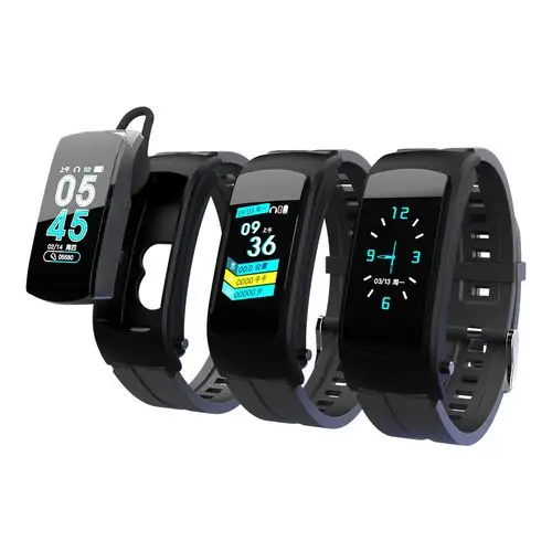 sjmd t3双温度监测通话手环三合一智能手环 心率血压血氧手环