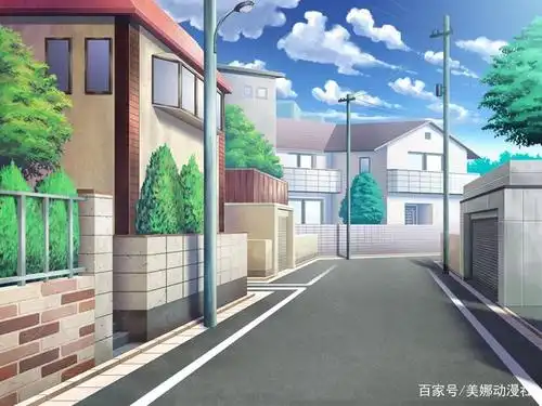 动漫壁纸:《动漫住宅街》篇,夏天的风阳光正好