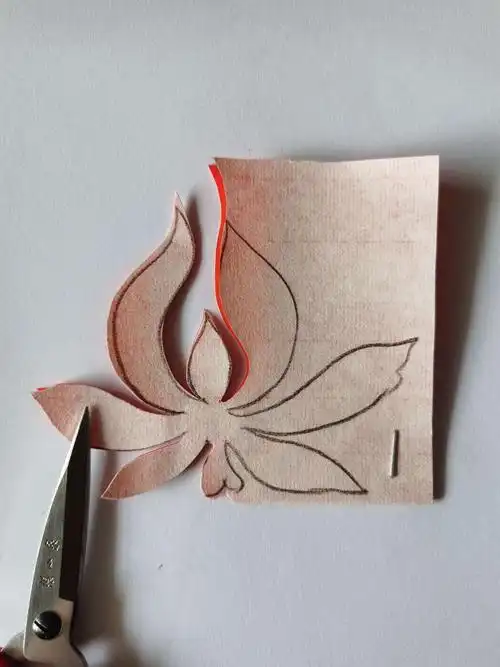 莲花花瓣的做法手工剪纸 手工剪纸图片大全简单-蒲城教育文学网