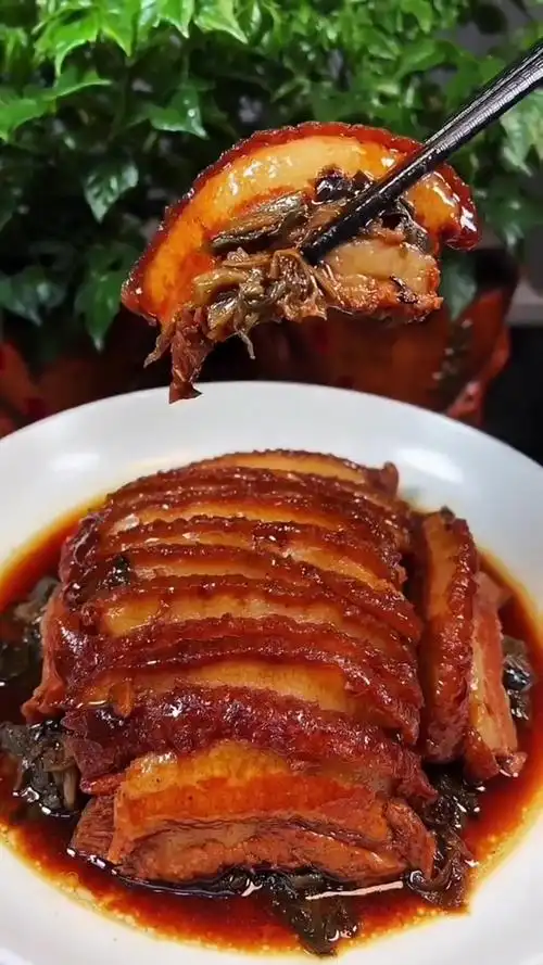 梅菜扣肉这样做好吃入味!