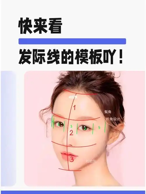 在选择发际线设计模板时,一定要先看,是否适合自己,那么评选标准是