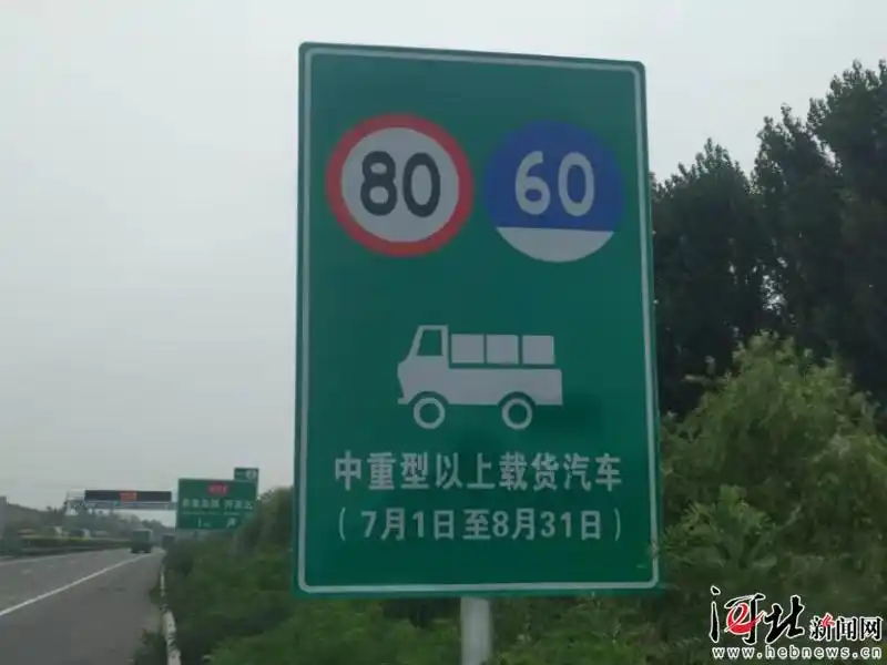 秦滨高速公路(河北秦皇岛唐山段)夏季货车限速值调整为80公里每小时_