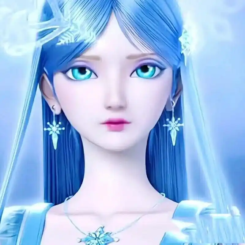 冰公主头像来了!