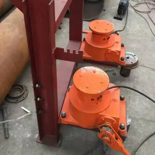 矿用手摇紧绳器手动涡轮卷筒矿用皮带机张紧装置