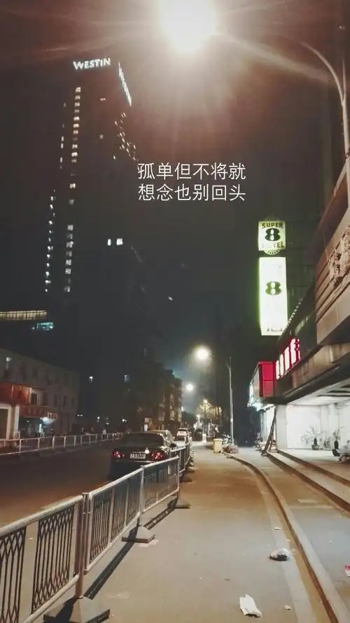 孤单但不将就 想念也别回头