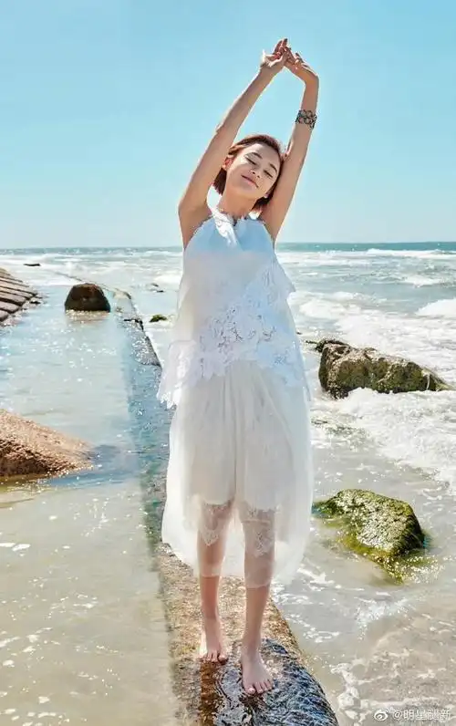 明星美足系列 袁姗姗