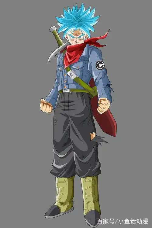 龙珠:特兰克斯的12种状态,超五霸气,超赛神三阶太帅!