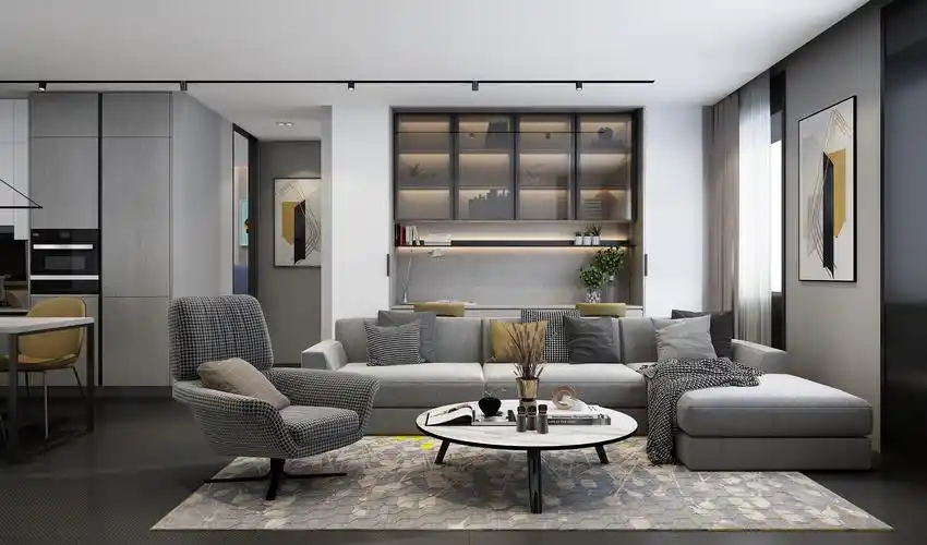 小邦说设计31丨客厅的这面墙不做收纳感觉要亏一个亿