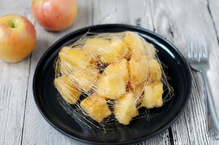 拔丝苹果百分百成功附炒糖过程最详细图解适合各种拔丝菜品的做法步骤