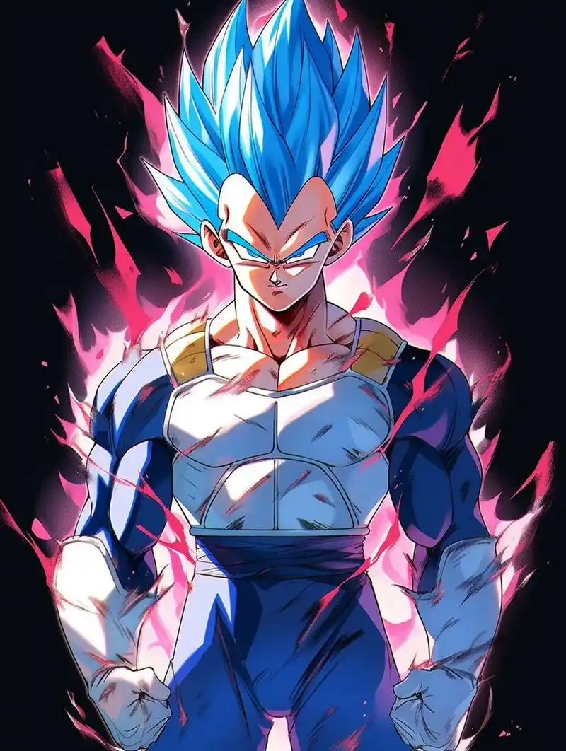 龙珠壁纸 | 超蓝贝吉塔立绘