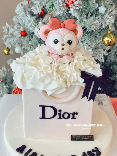 雪莉玫～颜值与口感都在线哦～#网红蛋糕  #杭州蛋糕定制  #生日蛋糕