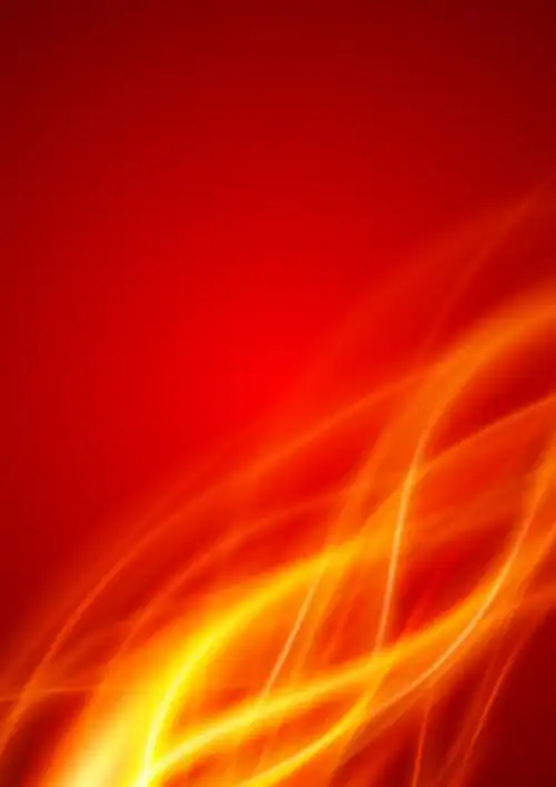 红色金色火焰背景素材
