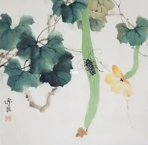 给学生做的示范丝瓜天牛