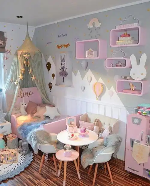 女生温馨小房间图片简单漂亮仙女都爱这样的少女房间