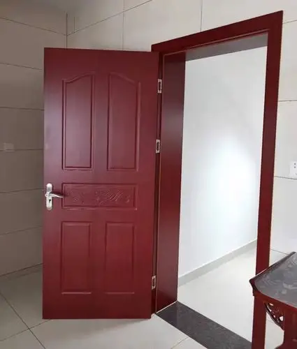 定制办公室会议室学校宾馆实木复合室内免漆对开双开木门-平开门尽在