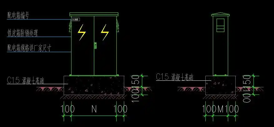 落地式配电箱如何套价