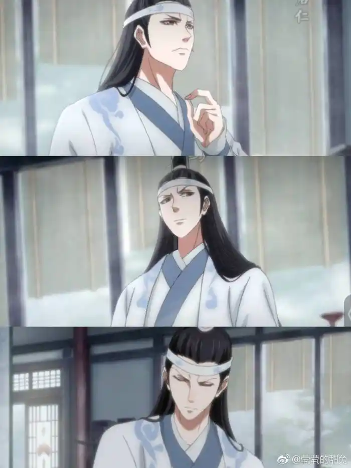 谁说蓝启仁只能和温若寒配对,明明叔父和四千条家规更有cp感