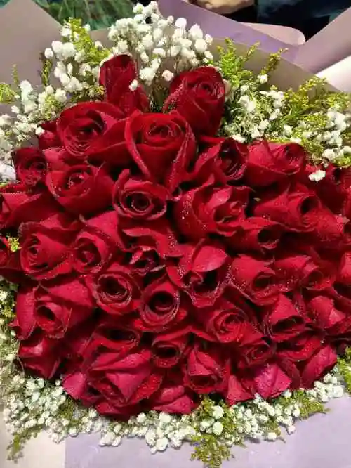 打分 海龙花店真心不错,真实花束照片,服务态度非常满意