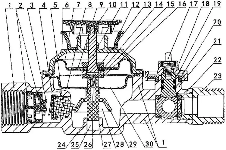 一种用于管道自动关闭的管道自闭阀