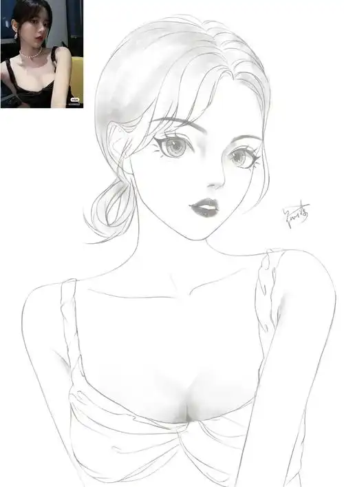 今日绘画之杨超越