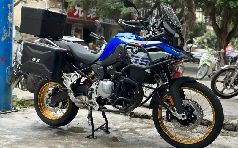 深圳宝安收一台宝马f850gs,才626公里,深圳的车骑的确实很少