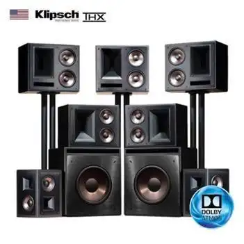 高级别墅里的杰士 thx 7.2.4全景声系统