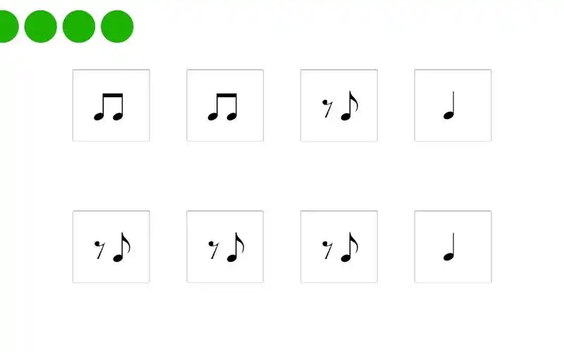 节奏练习:八分休止符
